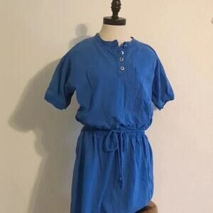 Allison Blair vintage tee shirt dress with tie waist size M